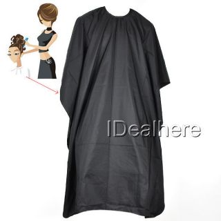 Hairdressing Hair Salon Barber Cape Gown Cloth Black