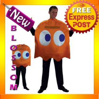   Licensed Funny PacMan Pac Man Clyde Deluxe Adult Halloween Costume