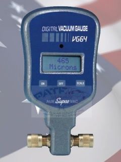 Supco VG64 Hand Held Digital Vacuum Gauge