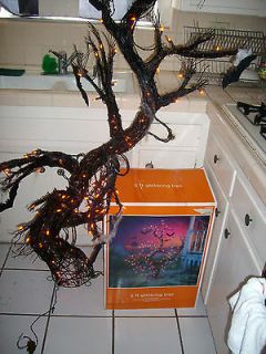 lighted halloween tree in Current (1991 Now)