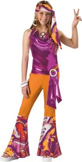 Teen Tween Girls 60s 70s Disco Mod Halloween Costume