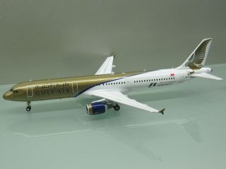 Aviation 200 1/200 Gulf Air Airbus A321 gemini jets die cast model