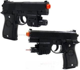   SPRING PISTOL HAND GUN LIGHT LASER LIGHT 6MM BB rifle tactical air