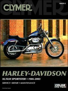Harley Davidson Sportster XL XLH 883 1200 CLYMER MANUAL
