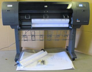 HP DesignJet 4000ps Q1274A 42 Wide Format Colour Printer print paper 