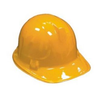 12 YELLOW KID SAFETY CONSTRUCTION HARD HAT PARTY HELMET
