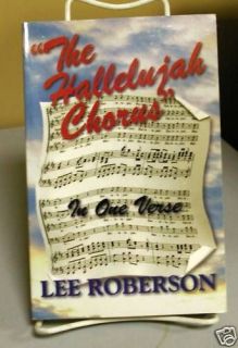 The Hallelujah Chorus in one Verse by Lee Roberson 84