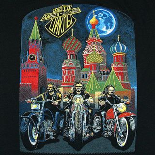 HARLEY DAVIDSON IN MOSCOW 100% COTTON RUSSIAN SHIRT