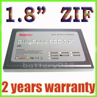 32GB Laptop/Netbook SSD HDD hard drive 1.8 ZIF for OQO umpc Brand NEW