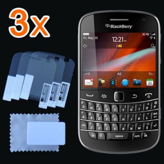 New 3x CLEAR LCD Screen Protector Guard Cover Film for BlackBerry Bold 