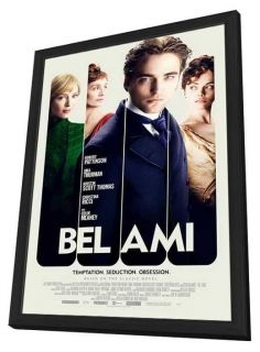 Bel Ami (2012) 11 x 17 Movie Poster in Deluxe Wood Frame A