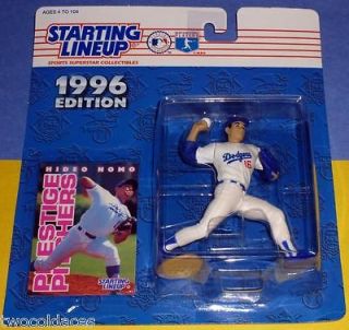 1996 HIDEO NOMO Los Angeles Dodgers Rookie   only $3.95 s/h  Starting 