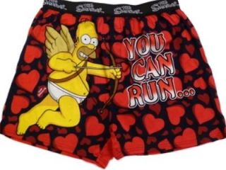  Simpsons Boxers Homer Simpson Boxer Shorts Cupid Hearts You Cant Hide