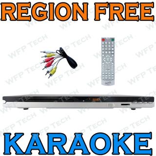 New All REGION Multi ZONE FREE 5.1CH Karaoke DVD PLAYER