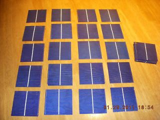 15 Solar Cells for DIY PANEL 3 x 3   .90 watt each NICE