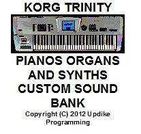 Korg Trinity Pianos, Organs and Synths Custom Program Disk