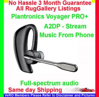   Voyager PRO PLUS BlueTooth Headset A2DP STREAM MUSIC FROM PHONE