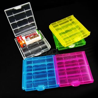   cell Portable Storage Hard Plastic Holder Box Case For AAA AA 2A 3A