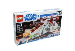   Lego Star Wars   Republic Attack Gunship Set #7676 NEW SEALED MISB