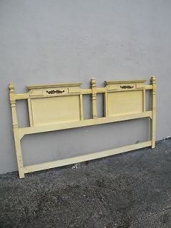 FRENCH PAINTED KING SIZE HEADBOARD #2679
