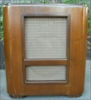 Jensen Type D 15 Inch Speaker Cabinet, Walnut, 1949, Clean