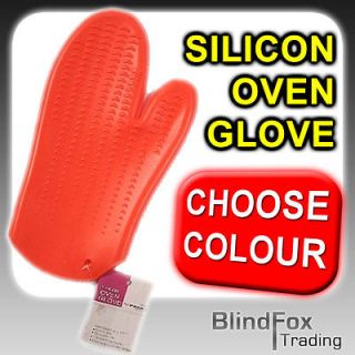 Silicon Silicone Oven Tray Hot Plate Mitt Glove Pot Pan Handle Holder