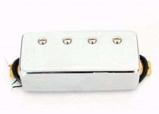 Artec Mini Humbucker Violin Bass Bridge Pickup Chrome
