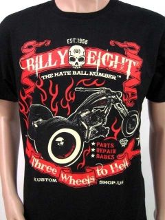 BILLY EIGHT THREE WHEELS MOTORCYCLE CHOPPERS CUSTOM HOT ROD MUSCLE 