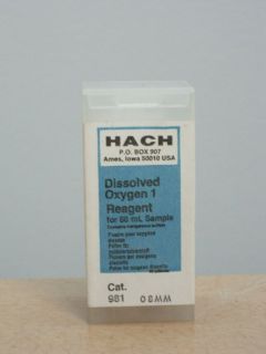 Dissolved Oxygen 1 Reagent Powder Pillows pk/50 Hach Category 981