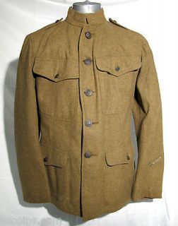 1918 WWI US Army Winter Wool Coat