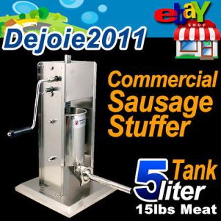 New MTN Commercial Restaurant Grade Deluxe Stainless Steel Sausage 