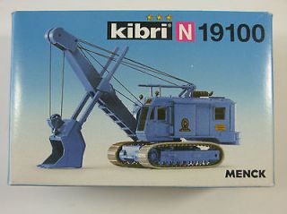 NEW KIBRI N Scale Model 19100   MENCK Excavator With Shovel