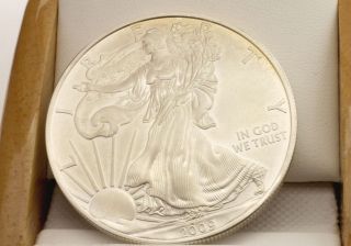 United States Of America 1oz Fine Silver, One Dollar 2009 Liberty Coin