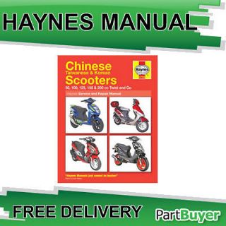 Chinese Taiwanese & Korean Scooters Haynes Motorcycle Manual