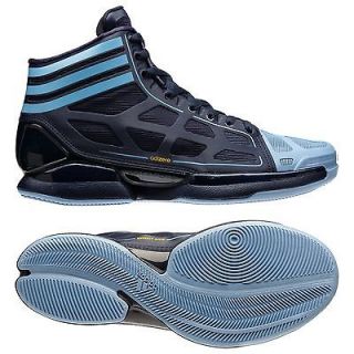   Adizero Crazy Light Derrick Rose Navy/Blue/Gold Mens Basketball Shoes