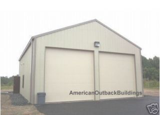 EXTRA LARGE 2 CAR GARAGE  All Clearspan  SHOP STEEL BUILDING METAL 