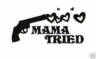 NEW Custom Screen Printed TShirt Mama Tried Miranda Lambert S 3XL Free 