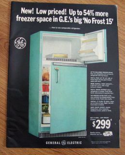1965 Gibson Frost Clear Refrigerator Ad
