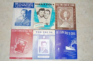 vintage sheet music in Sheet Music & Song Books
