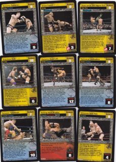 Raw Deal WWE V19.0 No Way Out Play Set Uncommons X 3
