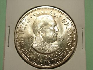 DOMINICAN REPUBLIC 1982 YEAR OF THE CHILD DEEP CAMEO PROOF SILVER 10 