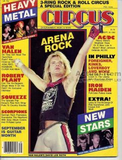 ARENA ROCK Van Halen SCORPIONS Iron Maiden QUEEN Kansas ANGUS YOUNG 