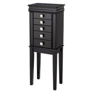 black jewelry armoire in Jewelry & Watches