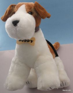 Lovely Toy Network Plush FOX TERRIER PUP Dog BUDDY 14