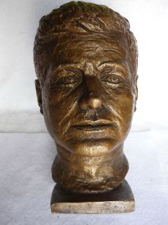   JFK John F Kennedy bust by SCHILLACI AUSTIN PRODUCTION sculpture