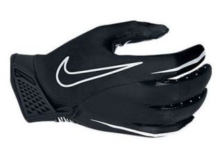   XL 2XL NIKE Vapor Jet Skilled Players Grey Black Football Gloves