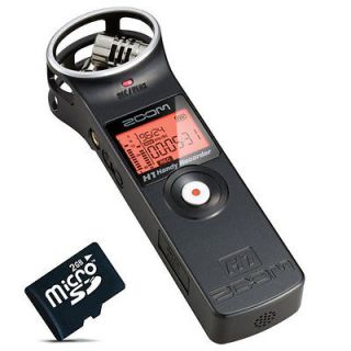 Zoom H1 H 1 Handy Flash Audio Recorder