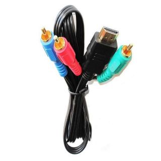 HDMI to 3 RCA RGB Audio Video Component Cable