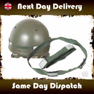   RANGER CATS EYES REFLECTIVE HEADBAND ARMY HELMET OLIVE GREEN COMMANDO