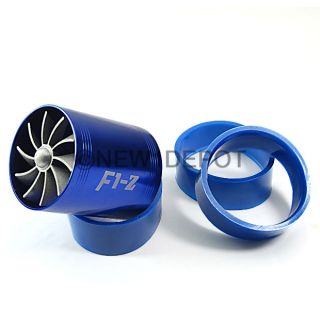   SUPERCHARGER TURBINE TURBO CHARGER AIR INTAKE GAS FUEL SAVER FAN CAR